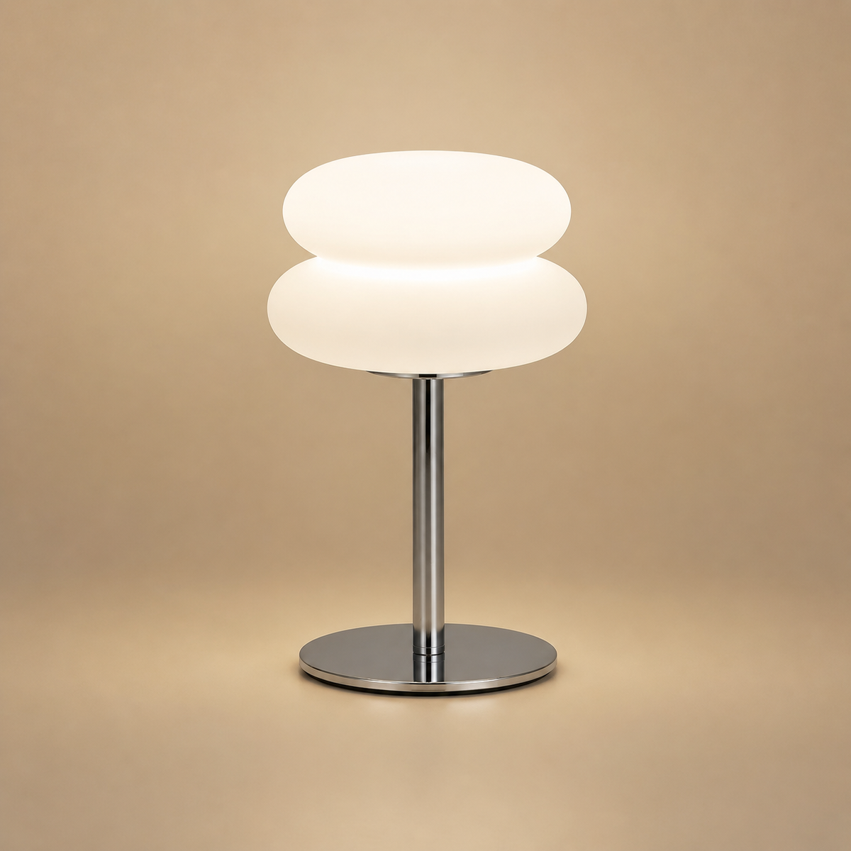 Ambient Glow Table Lamp — 3-Colour Dimmable, USB Powered