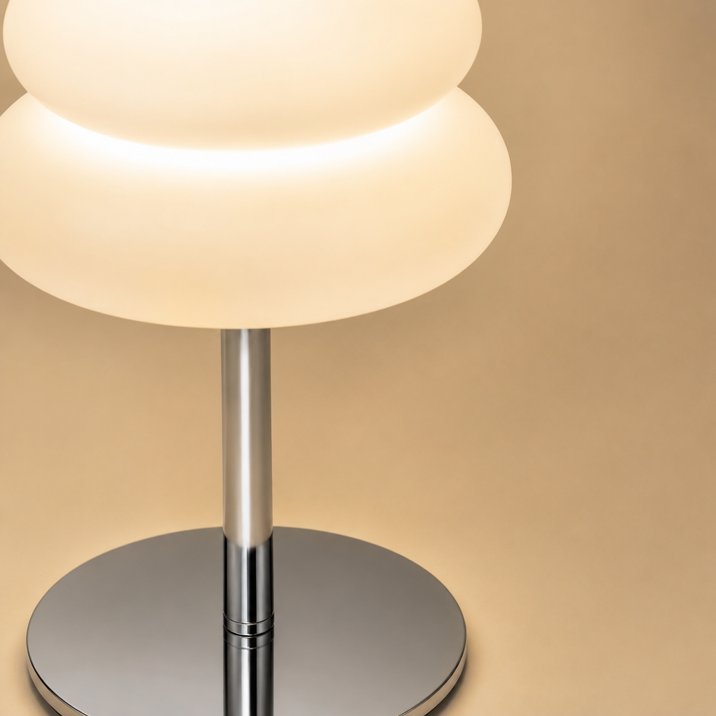 Ambient Glow Table Lamp — 3-Colour Dimmable, USB Powered