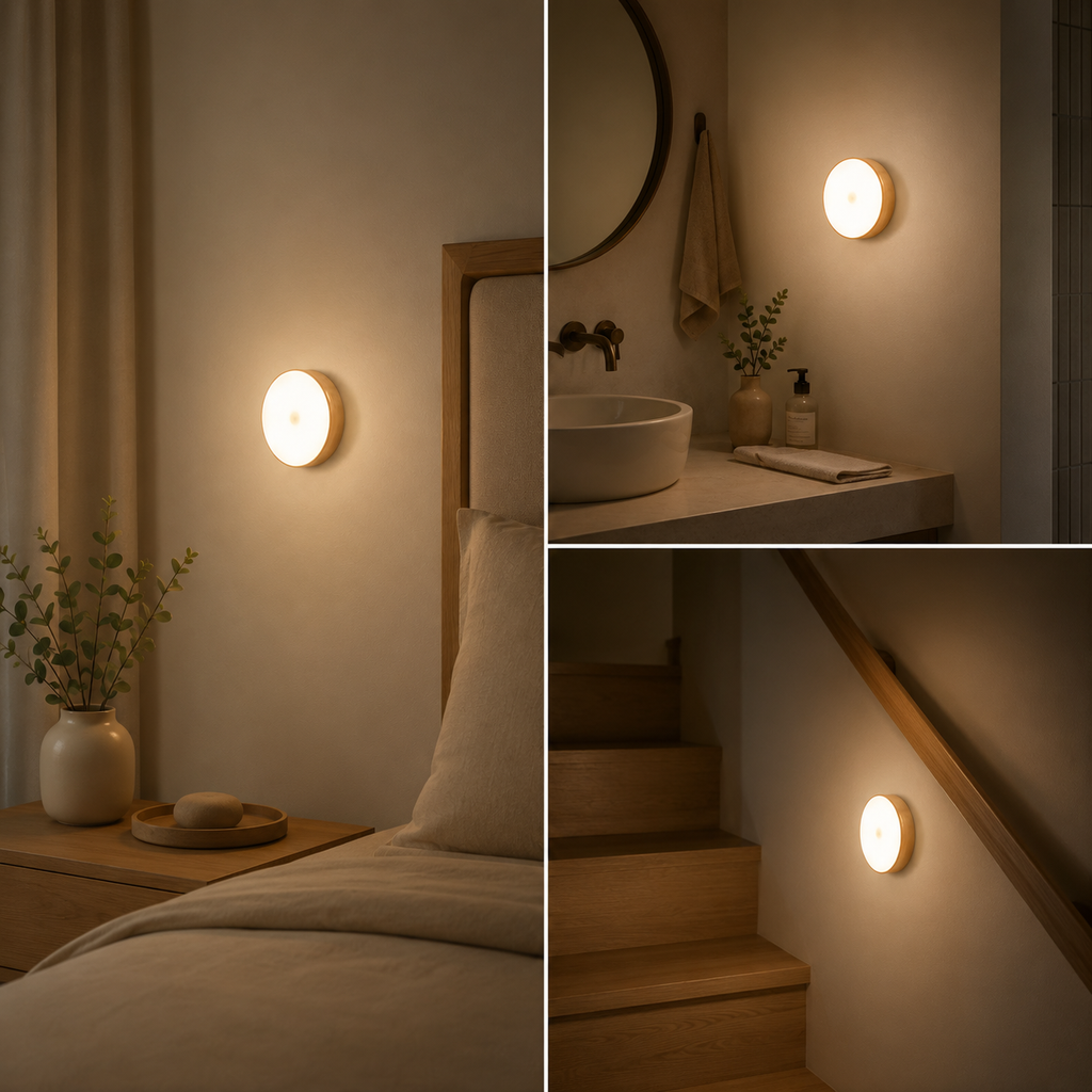 Motion sensor night light for calm Australian homes