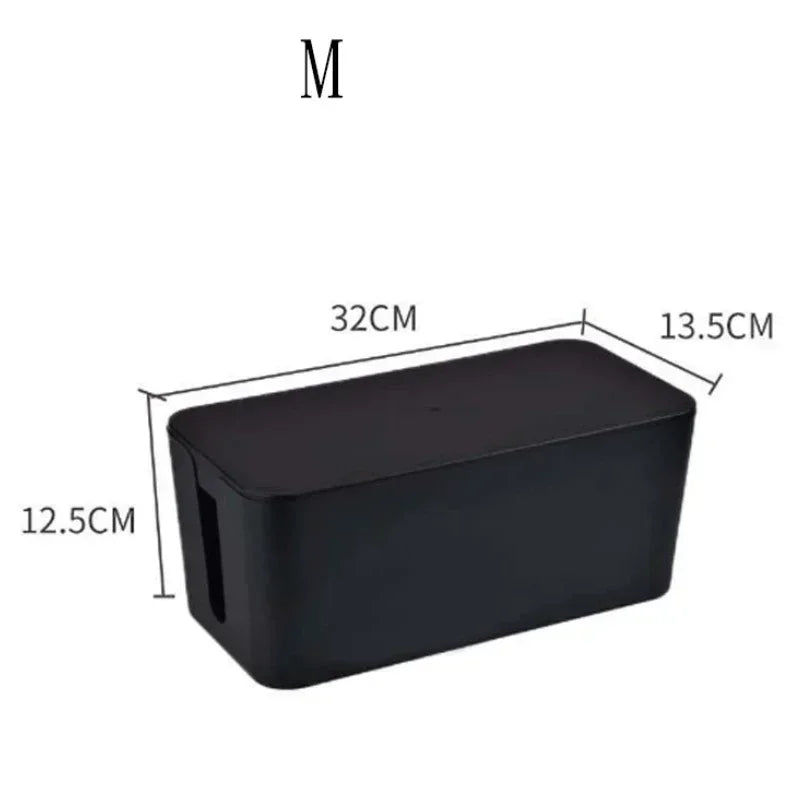 Cable Management Box — Hide Power Boards & Messy Cords in Seconds