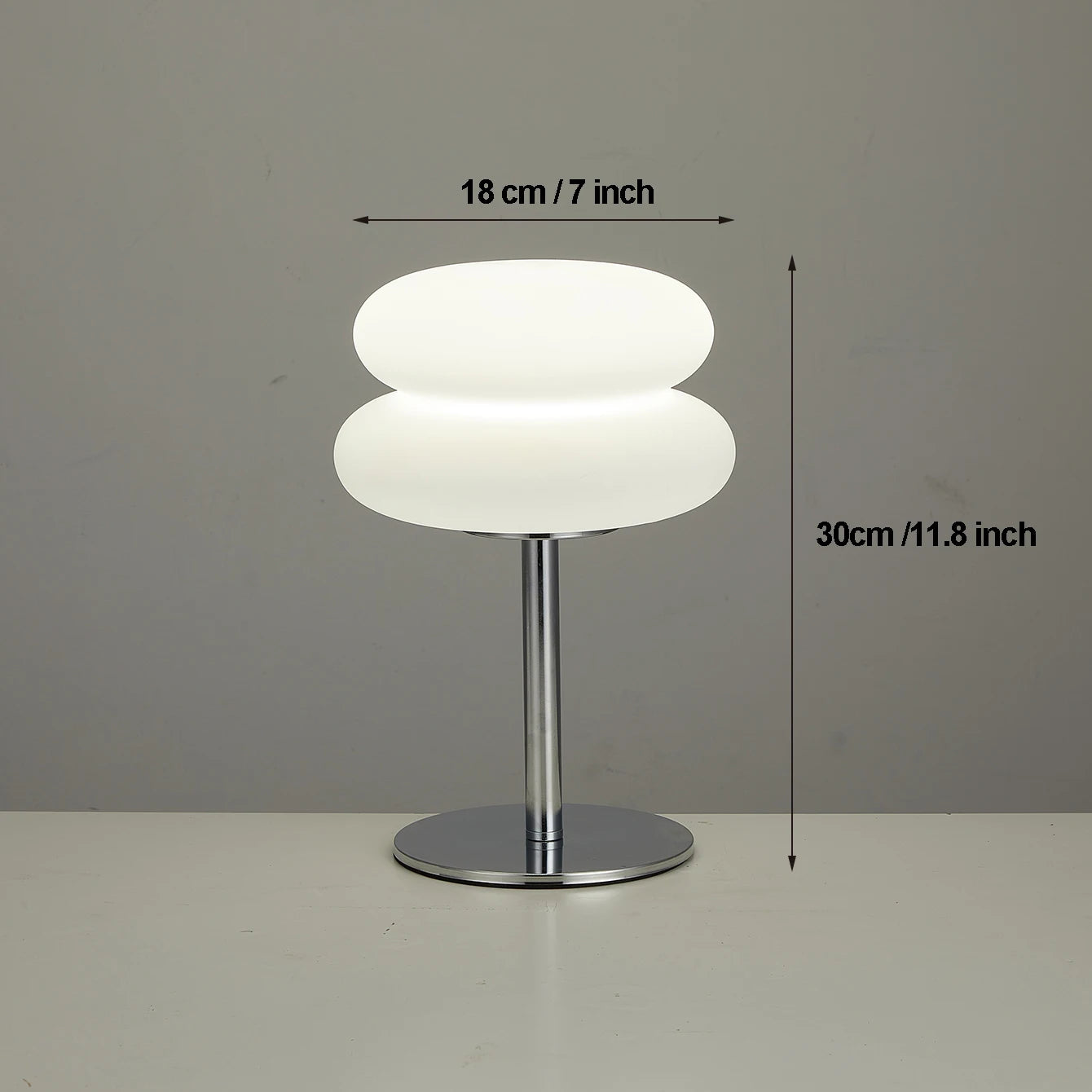Ambient Glow Table Lamp — 3-Colour Dimmable, USB Powered