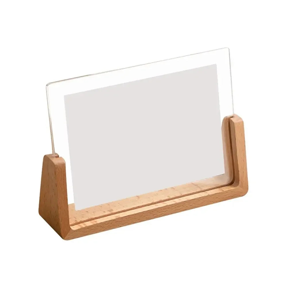 Minimalist Wooden Photo Frame — Natural Wood Picture Frame