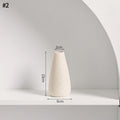 Minimalist Ceramic Vase — Nordic Sculptural Vase for Dried & Fresh Flowers