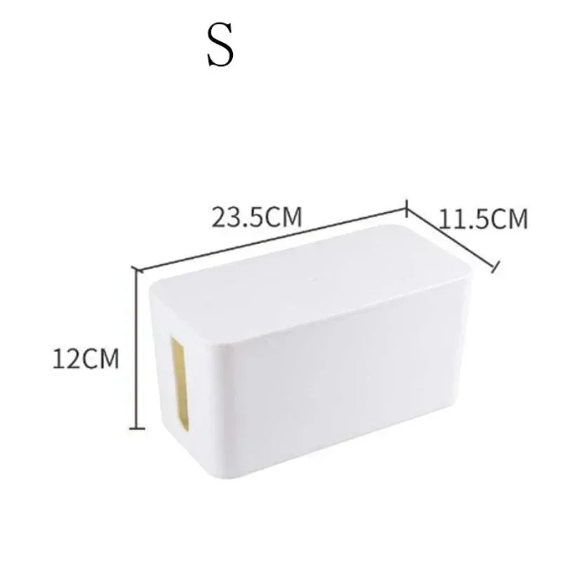 Cable Management Box — Hide Power Boards & Messy Cords in Seconds
