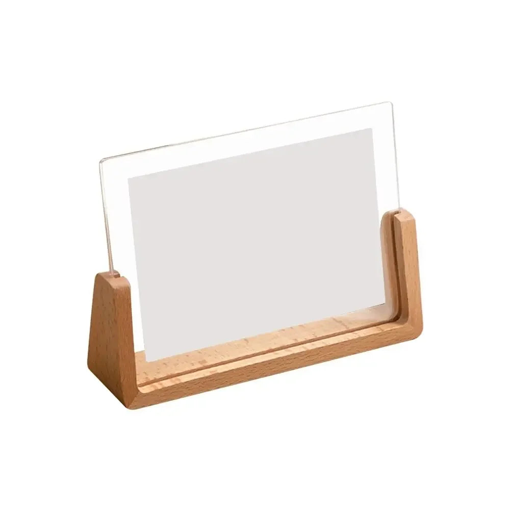 Minimalist Wooden Photo Frame — Natural Wood Picture Frame